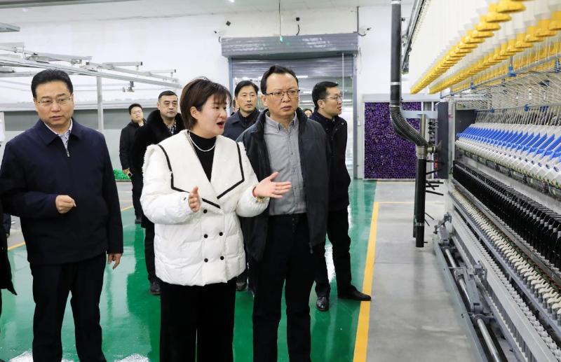 蔣曦調研工業(yè)企業(yè)復工復產情況
